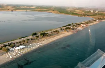 airphoto fanari beach